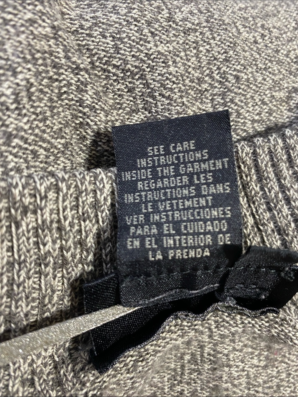 URBAN COLLECTION BY JERELL Vintage Mock Neck Women's Sweater in Taupe—L - Picture 4 of 7